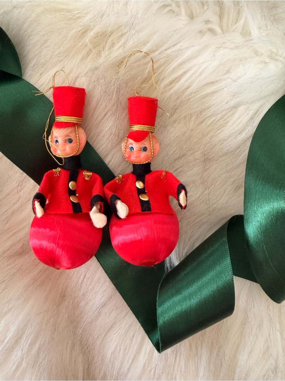 Toy Soldiers (set of 2) mid century ornaments